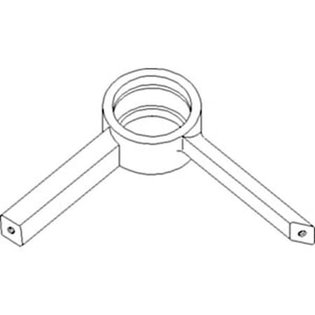 Aftermarket Fits Case IH Auger Unloader Horizontal Center Bearing Support 1644 1317859C1